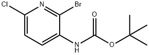 tert-butyl 2-broMo-6-chloropyridin-3-ylcarbaMate