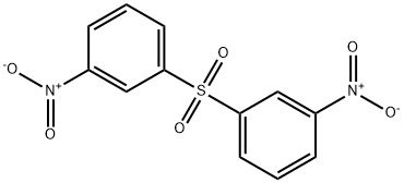 3,3'-ジニトロ[スルホニルビスベンゼン] 化学構造式