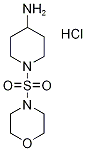 1-(吗啉-4-磺酰基)哌啶-4-胺盐酸盐 结构式