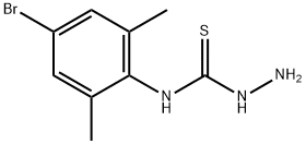 N-(4-溴-2,6-二甲基苯基)肼硫代碳酰胺 结构式