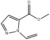 1H-Pyrazole-5-carboxylicacid,1-ethenyl-,methylester(9CI) 结构式