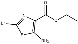 ethyl 5-aMino-2-broMothiazole-4-carboxylate Struktur