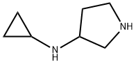 Cyclopropyl-pyrrolidin-3-yl-amine Structure