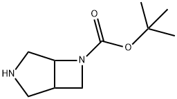 6-BOC-3,6-DIAZABICYCLO[3.2.0]HEPTANE Struktur