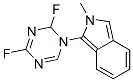 1-(4,6-difluoro-1,3,5-triazinyl)-2-methylisoindole Structure