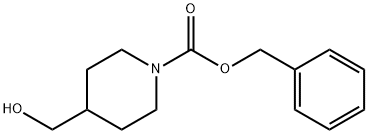 1-Cbz-4-羟甲基哌啶,122860-33-7,结构式
