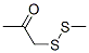 2-Propanone, 1-(methyldithio)- (9CI) Structure