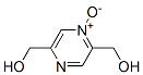 2,5-Pyrazinedimethanol,  1-oxide Structure