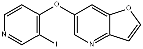 1228665-78-8 6 - ((3-碘吡啶-4-基) 氧基) 呋喃 [3,2-B] 吡啶