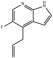 4-Allyl-5-fluoro-1H-pyrrolo[2,3-b]pyridine Structure