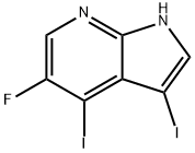 1228666-23-6 5-Fluoro-3,4-diiodo-1H-pyrrolo[2,3-b]pyridine