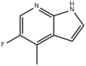 5-Fluoro-4-methyl-1H-pyrrolo[2,3-b]pyridine Structure