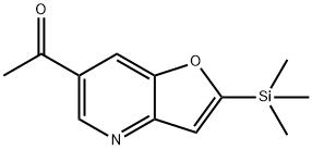 1-(2-(Trimethylsilyl)furo[3,2-b]pyridin-6-yl)-ethanone|