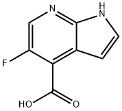 5-フルオロ-1H-ピロロ[2,3-B]ピリジン-4-カルボン酸 price.