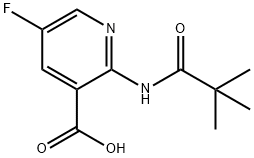 5-Fluoro-2-pivalamidonicotinic acid|5-Fluoro-2-pivalamidonicotinic acid