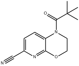 1-Pivaloyl-2,3-dihydro-1H-pyrido[2,3-b][1,4]-oxazine-6-carbonitrile|1-新戊酰-2,3-二氢-1H-吡啶并[2,3-B][1,4]噁嗪-6-甲腈