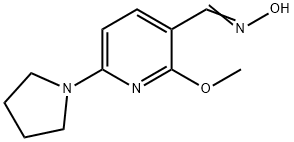 (E)-2-Methoxy-6-(pyrrolidin-1-yl)nicotinaldehyde oxime|