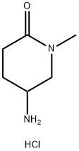 5-AMino-1-Methylpiperidin-2-one hydrochloride Structure