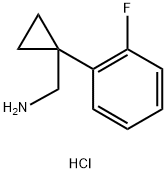 CyclopropaneMethanaMine, 1-(2-fluorophenyl)-, hydrochloride|CyclopropaneMethanaMine, 1-(2-fluorophenyl)-, hydrochloride