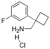 (1-(3-Fluorophenyl)cyclobutyl)MethanaMine hydrochloride price.