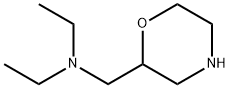 DIETHYL-MORPHOLIN-2-YLMETHYL-AMINE 化学構造式