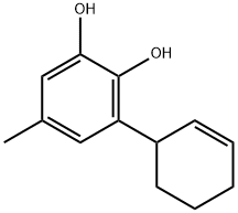 3-(cyclohex-2-enyl)-5-Methylbenzene-1,2-diol,1229193-37-6,结构式