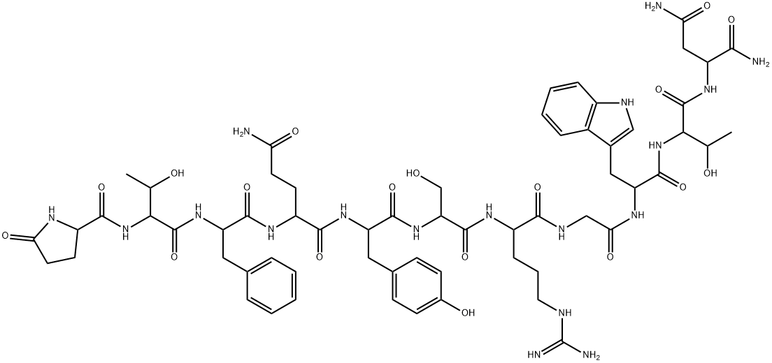 黑化诱导神经肽,122929-08-2,结构式