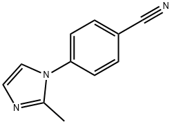4-(2-Methyl-1H-imidazol-1-yl)benzonitrile Structure