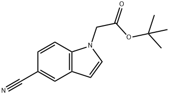 tert-butyl (5-cyano-1H-indol-1-yl)acetate|