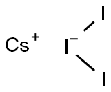 三碘化铯, 12297-72-2, 结构式
