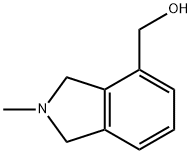 2,3-dihydro-2-Methyl-1H-Isoindole-4-Methanol Structure