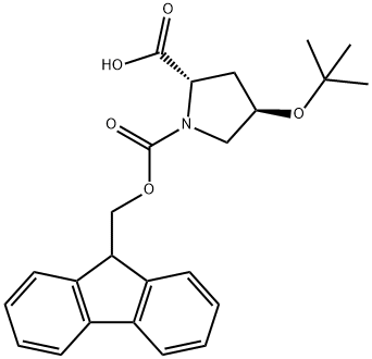 Fmoc-Hyp(tBu)-OH Structure