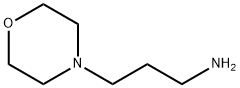N-(3-アミノプロピル)モルホリン 化学構造式