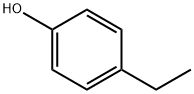 对乙基苯酚,123-07-9,结构式