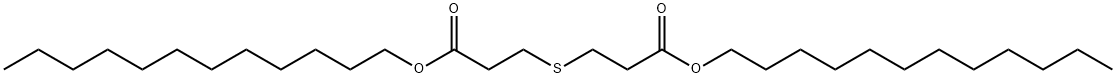 硫代二丙酸二月桂酯,123-28-4,结构式