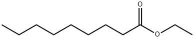ノナン酸エチル 化学構造式