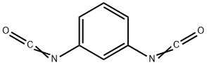 ジイソシアン酸1,3-フェニレン 化学構造式