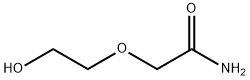 2(2-HYDROXYETHOXY)ACETAMIDE Struktur