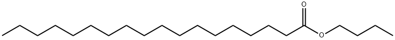 ステアリン酸ブチル 化学構造式