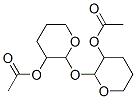 [2-(3-acetyloxyoxan-2-yl)oxyoxan-3-yl] acetate Structure