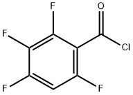 2,3,4,6-テトラフルオロベンゾイルクロリド 化学構造式