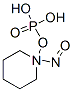 1-hydroxy-N-nitrosopiperidine phosphate ester Structure