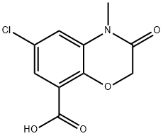 6-Chloro-3,4-dihydro-4-methyl-3-oxo-2H-1,4-benzoxanine-8-carboxylic acid price.