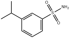 Benzenesulfonamide, 3-(1-methylethyl)- (9CI) Struktur