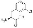 3-氯-L-苯丙氨酸盐酸盐, 123053-22-5, 结构式