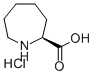(S)HEXAHYDRO-1H-AZEPINE-2-CARBOXYLIC ACID HCL Struktur