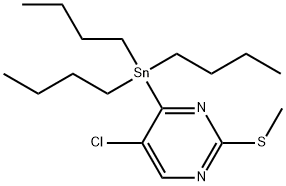 123061-47-2 5-氯-2-(甲硫基)-4-(三丁基锡烷基)嘧啶