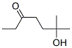 6-hydroxy-6-methyl-3-heptanone Structure
