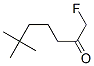 2-Heptanone,  1-fluoro-6,6-dimethyl- Structure