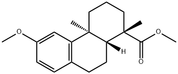 METHYL O-METHYLPODOCARPATE Struktur